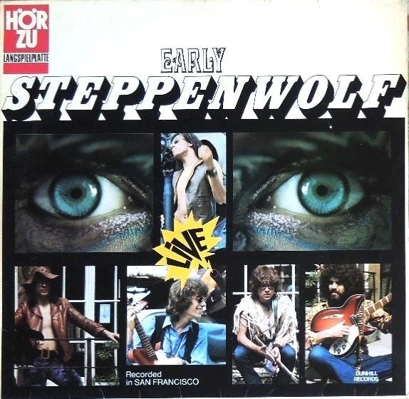 Steppenwolf zeldzame Live in San Francisco op Hör Zu label, Ophalen, LP, Gebruikt, Fotohoes