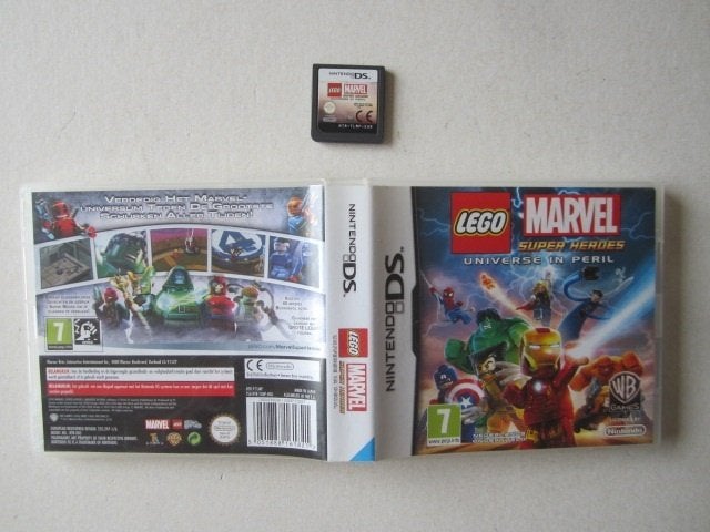 Lego Marvel Heroes Nintendo DS, Avontuur en Actie, 2 spelers, Ophalen of Verzenden, Zo goed als nieuw