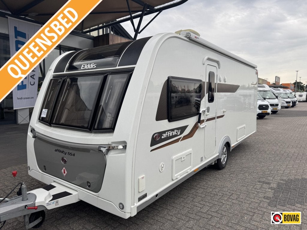 Elddis Affinity 554 2020 ALDE + MOVER!!!, Elddis, Bedrijf, Treinzit, 5 tot 6 meter