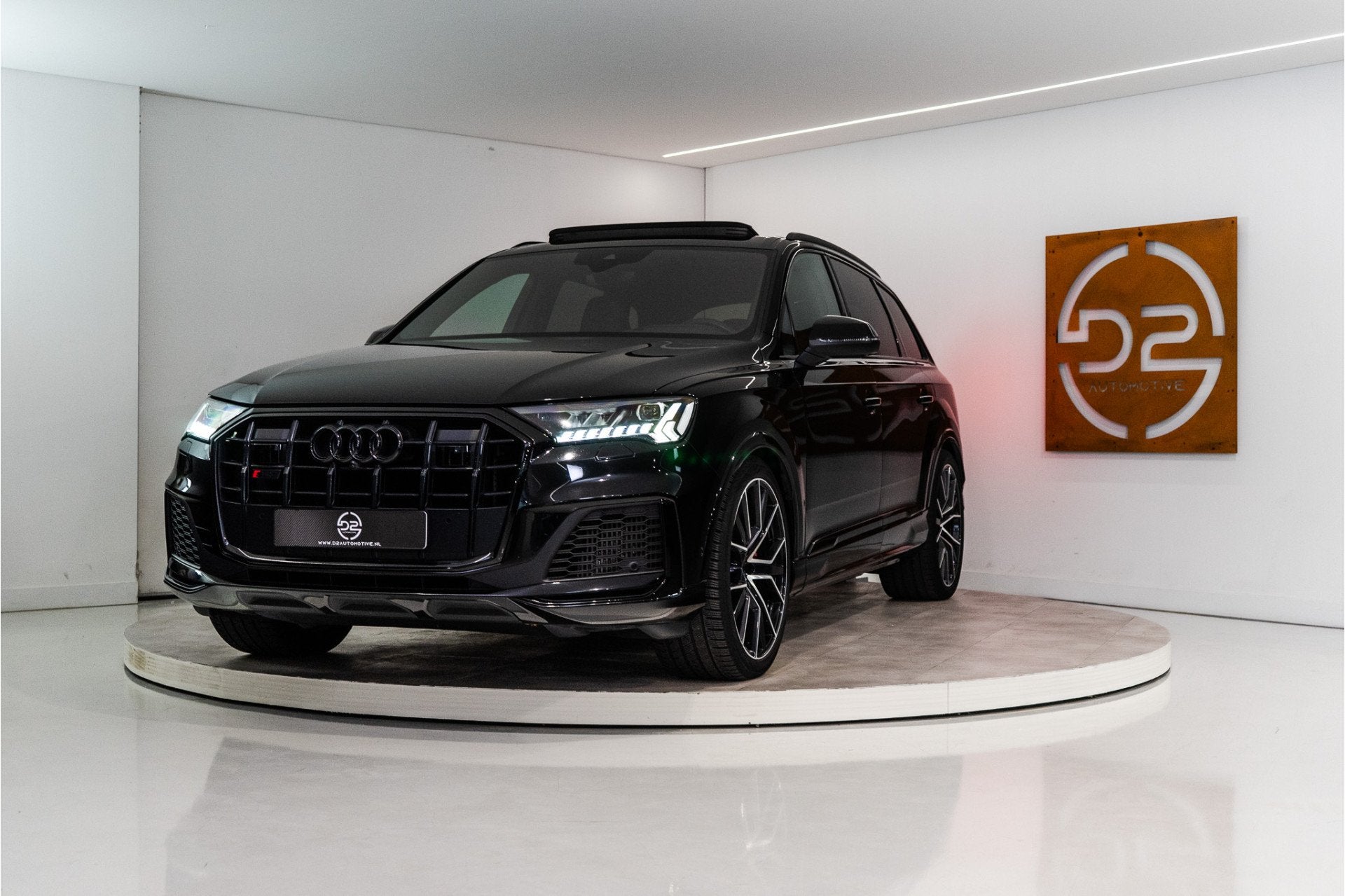 Audi SQ7 4.0 TFSI S Q7 quattro 7p. 508PK | Pano | B&O | Carb, Auto's, Automaat, 2240 kg, Gebruikt, Zwart