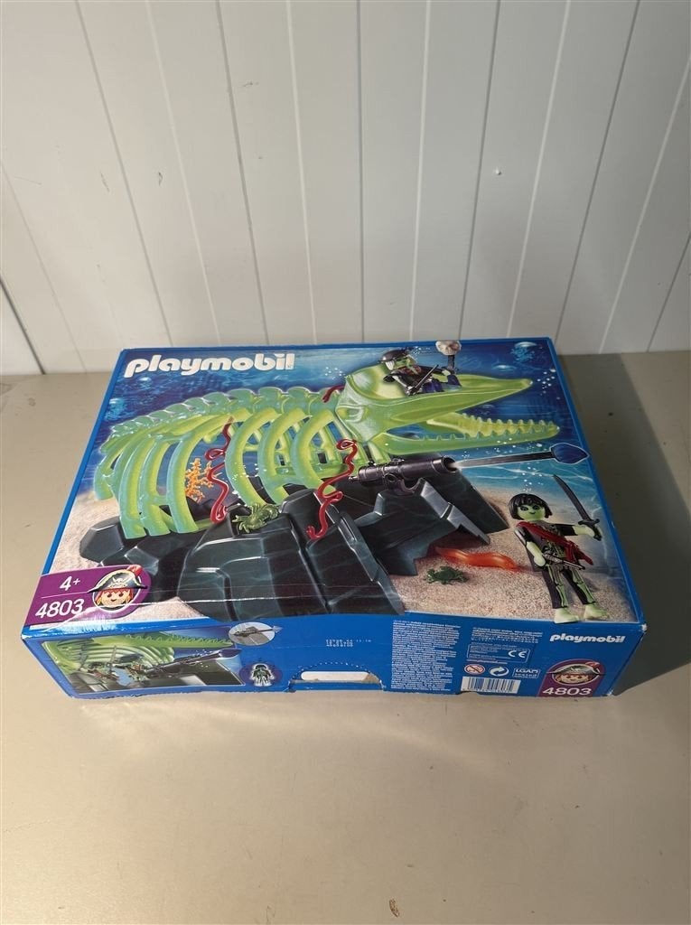 Playmobil 4803 Pirates Ghost Whale Skeleton, Ophalen of Verzenden, Zo goed als nieuw