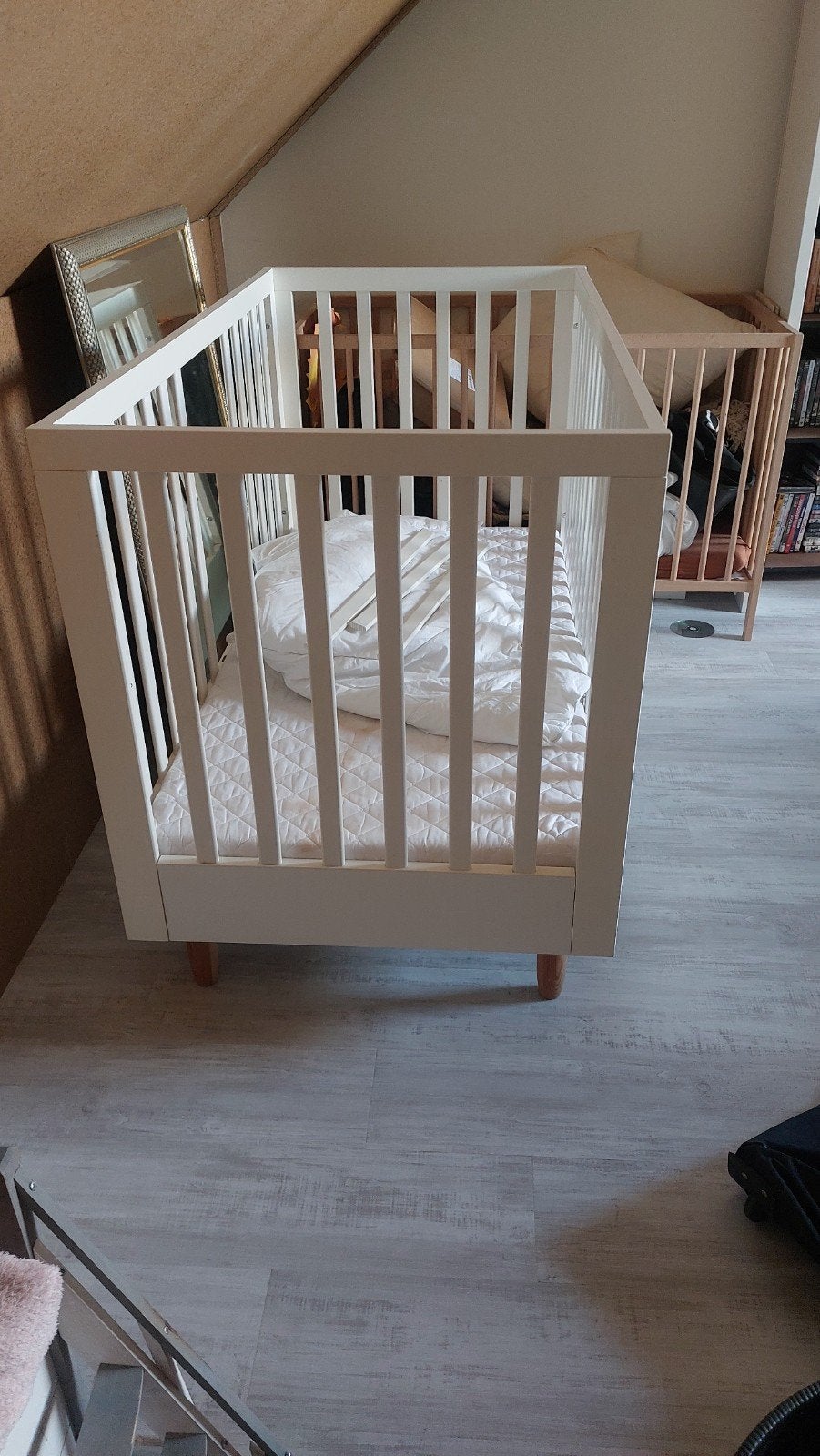 Bocca meegroei ledikant, Kinderen en Baby's, Boxen, Ophalen, Zo goed als nieuw