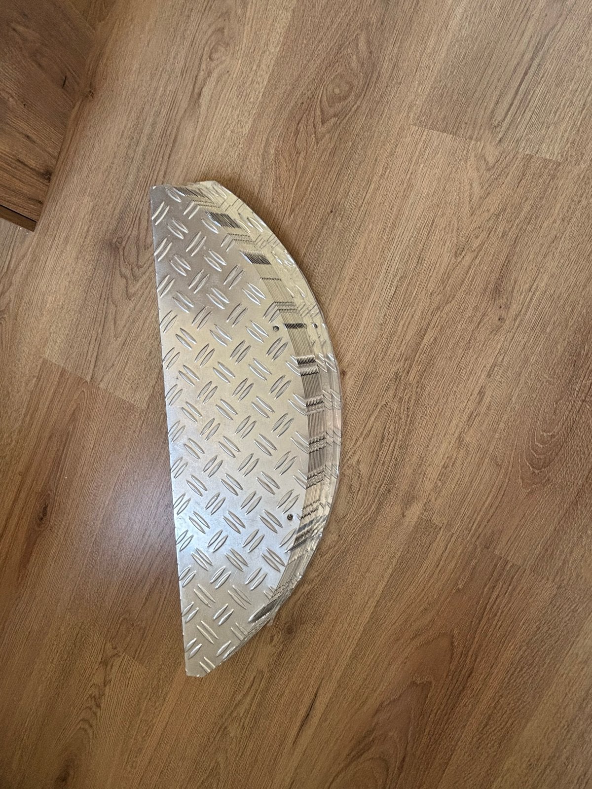 15x Aluminium halve maan traptreden - Antislip, Ophalen, Gebruikt, Trap, Minder dan 2 meter
