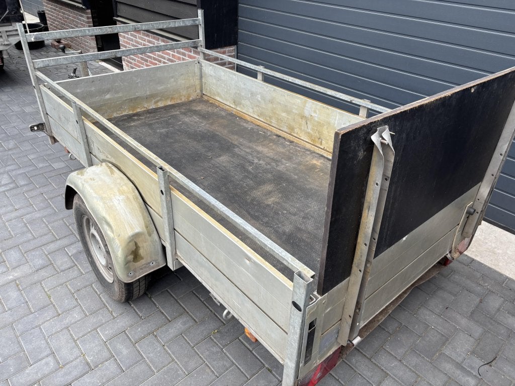 Anssems enkelasser aanhanger aanhangwagen geremd, Auto diversen, Aanhangers en Bagagewagens, Gebruikt
