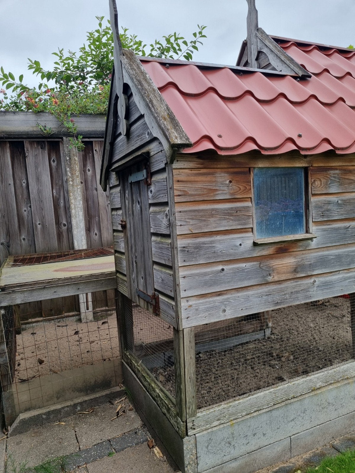 Kippenhok, Dieren en Toebehoren, Pluimvee | Toebehoren, Ophalen, Gebruikt, Kippenhok of Kippenren
