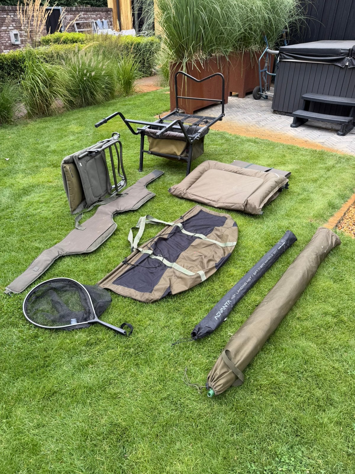 Complete karperset Outback in één koop, Ophalen, Gebruikt