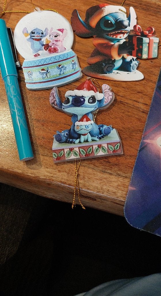 Stitch kerstboomhangers, Ophalen of Verzenden, Nieuw