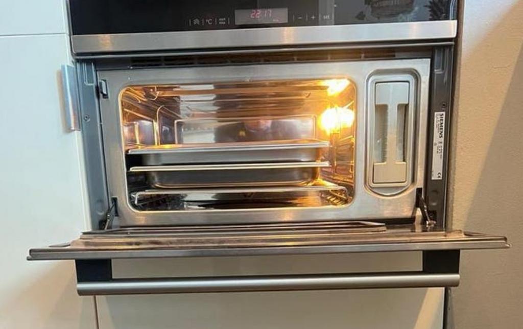 Siemens Inbouw Oven met Magnetronfunctie (volledig nieuw), 45 tot 60 cm, Oven, Hete lucht, Ophalen of Verzenden