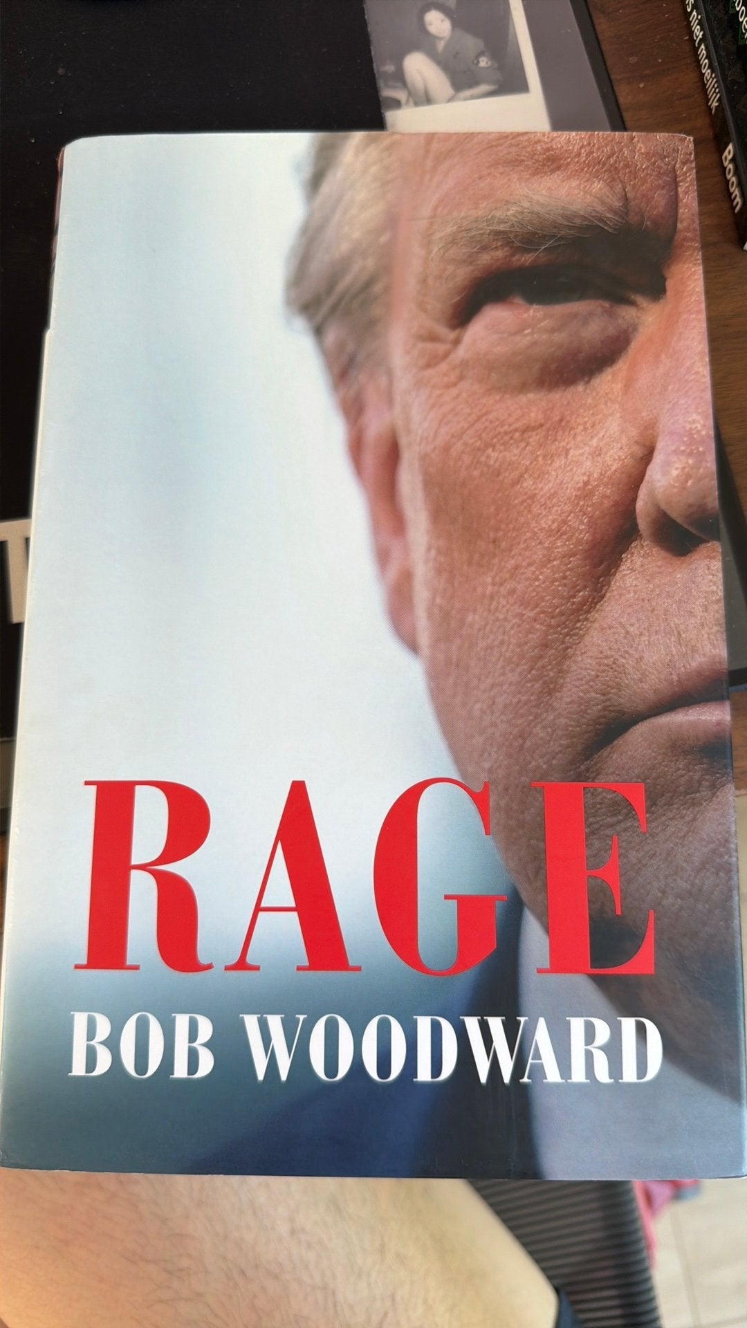 Rage Bob Woodward, Ophalen of Verzenden, Zo goed als nieuw