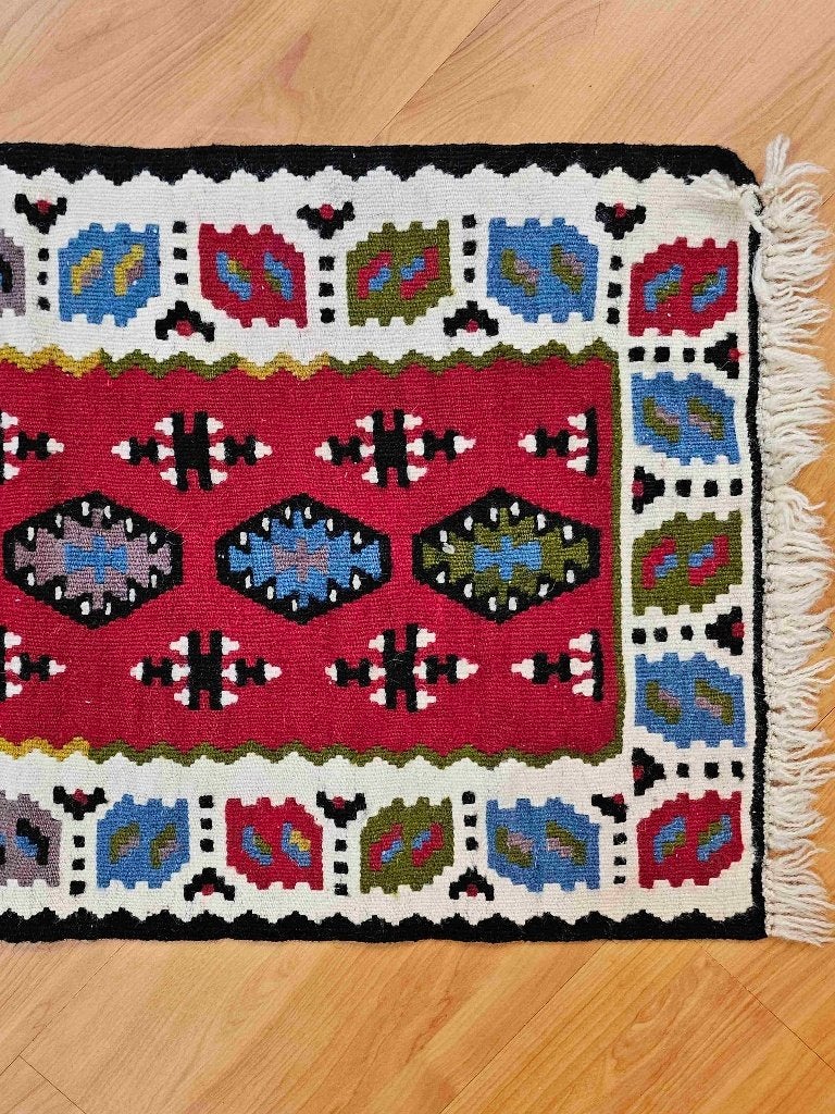 Kelim loper 74/42 cm, Minder dan 50 cm, Gebruikt, 50 tot 100 cm, Etten-Leur