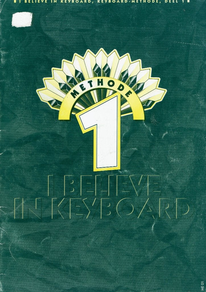 I believe in keyboard - Methode 1 Lesboek Keyboard Spelen., Muziek en Instrumenten, Ophalen, Gebruikt, Overige genres, Les of Cursus