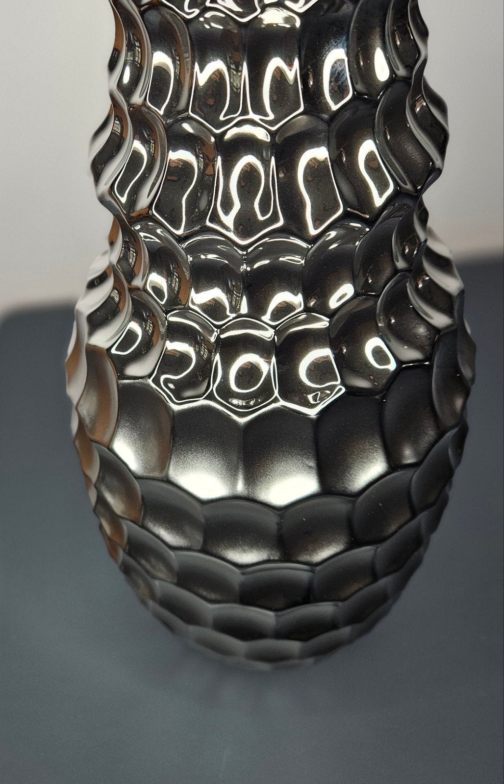 Vaas 'Hexagon' H.35cm, Gilde Handwerk, Export@Gildehandwerk.com, 35 cm, Nieuw