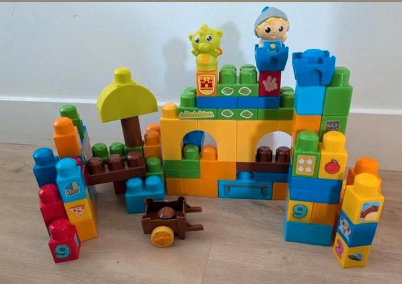 Mega Bloks First Builders Drakenkasteel, Ophalen, Gebruikt, Megabloks
