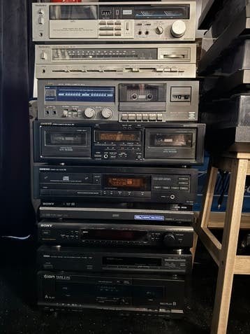 Oude computers en apparatuur gezocht (gratis ophalen), Audio, Tv en Foto, Ophalen