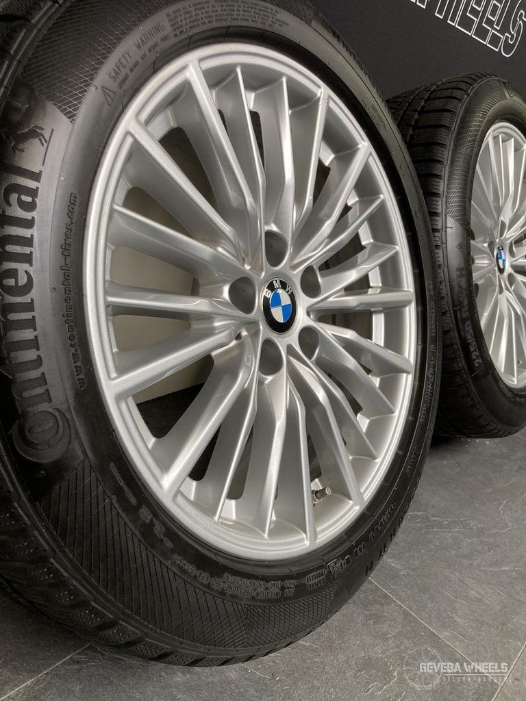 17” originele BMW 3 serie G20 G21 velgen winterbanden 5x112, Gebruikt, -, -, Banden en Velgen