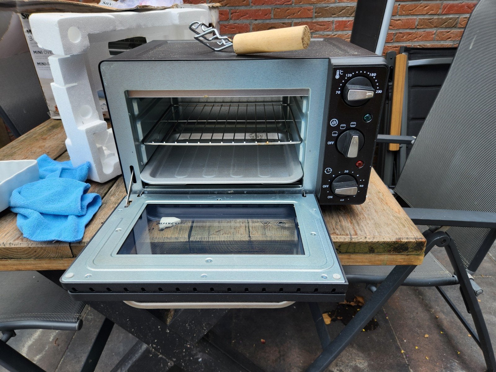 Silvercrest mini-oven, Witgoed en Apparatuur, Ovens, Ophalen of Verzenden, Minder dan 45 cm, Minder dan 45 cm
