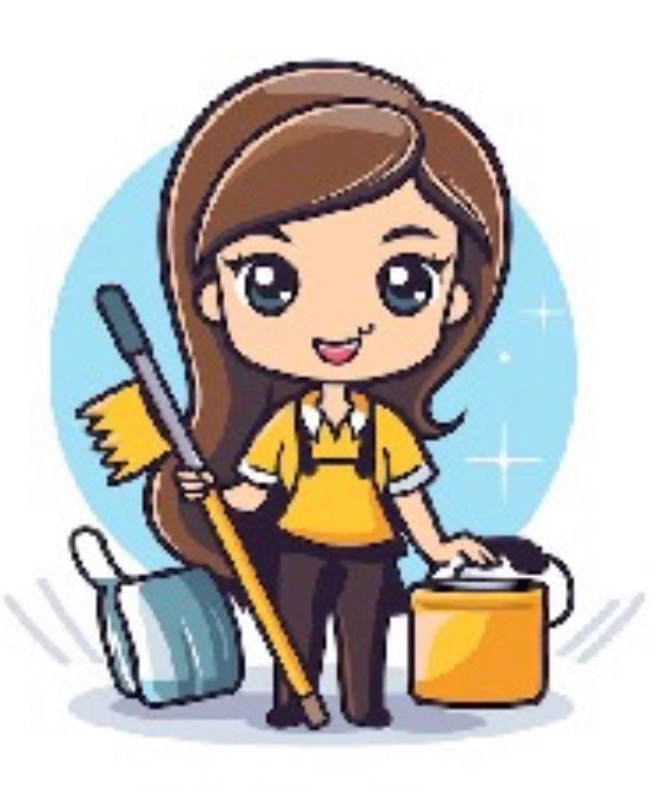 Schoonmaakster gezocht, Schoonmaken woning
