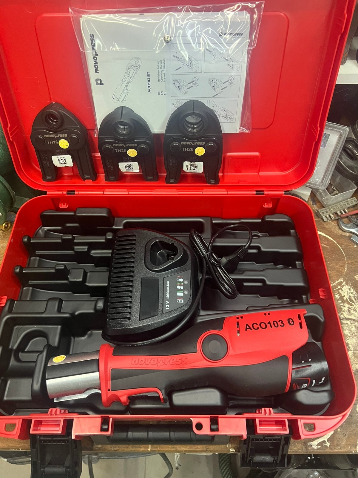 Perstang Novopress aco103 bt inc persbekken nieuw, Ophalen of Verzenden, Nieuw