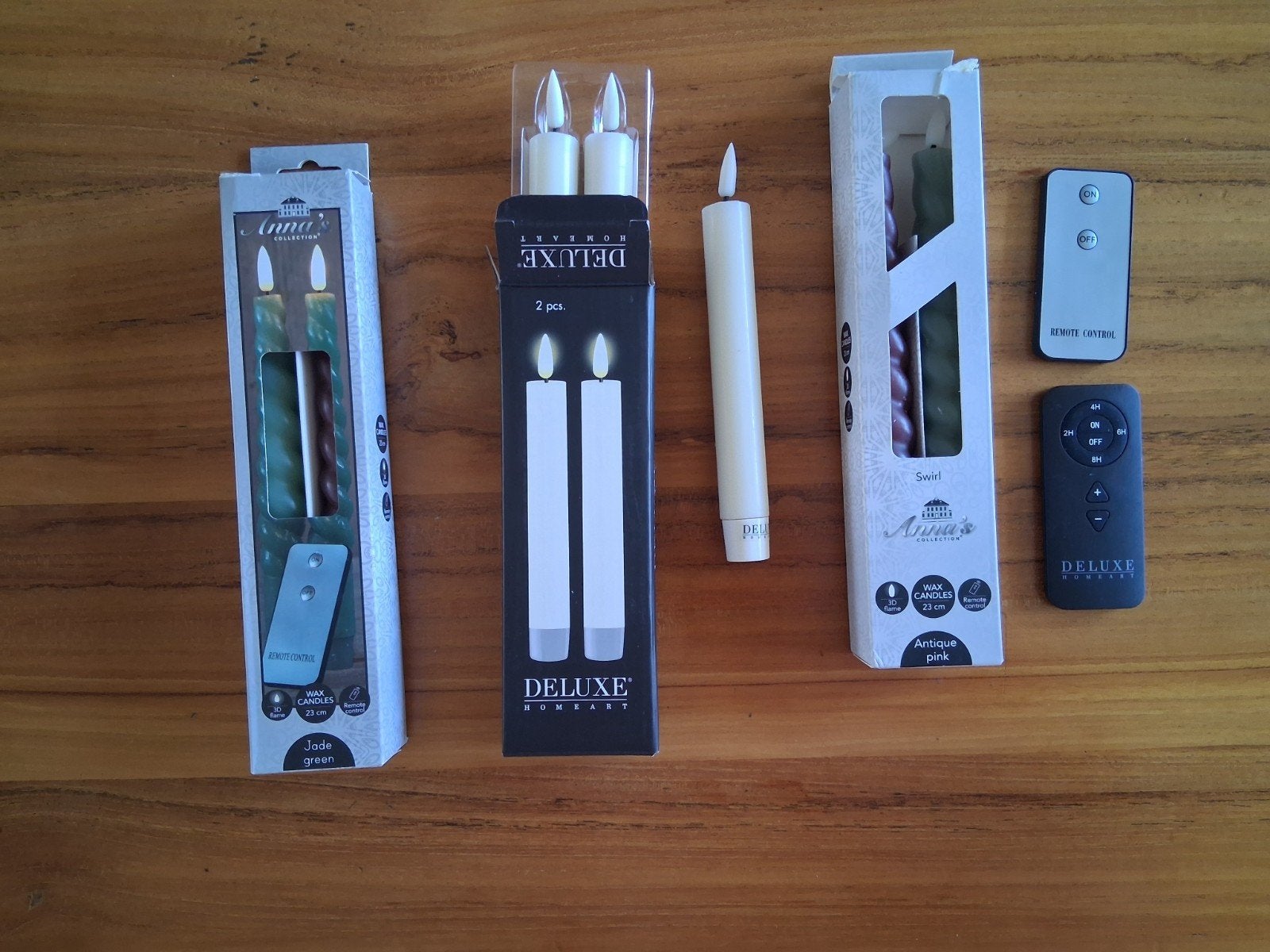 7 Led Wax Kaarsen met Afstandsbediening, Overige merken, Kaars, Meerkleurig, Verzenden