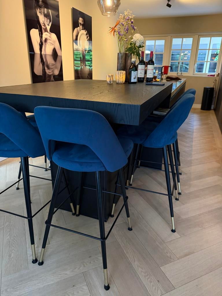 Barkruk topstaat €500 voor 6 stuks!, Huis en Inrichting, Barkrukken, Ophalen, 5 krukken of meer, Met voetsteun, 60 tot 90 cm