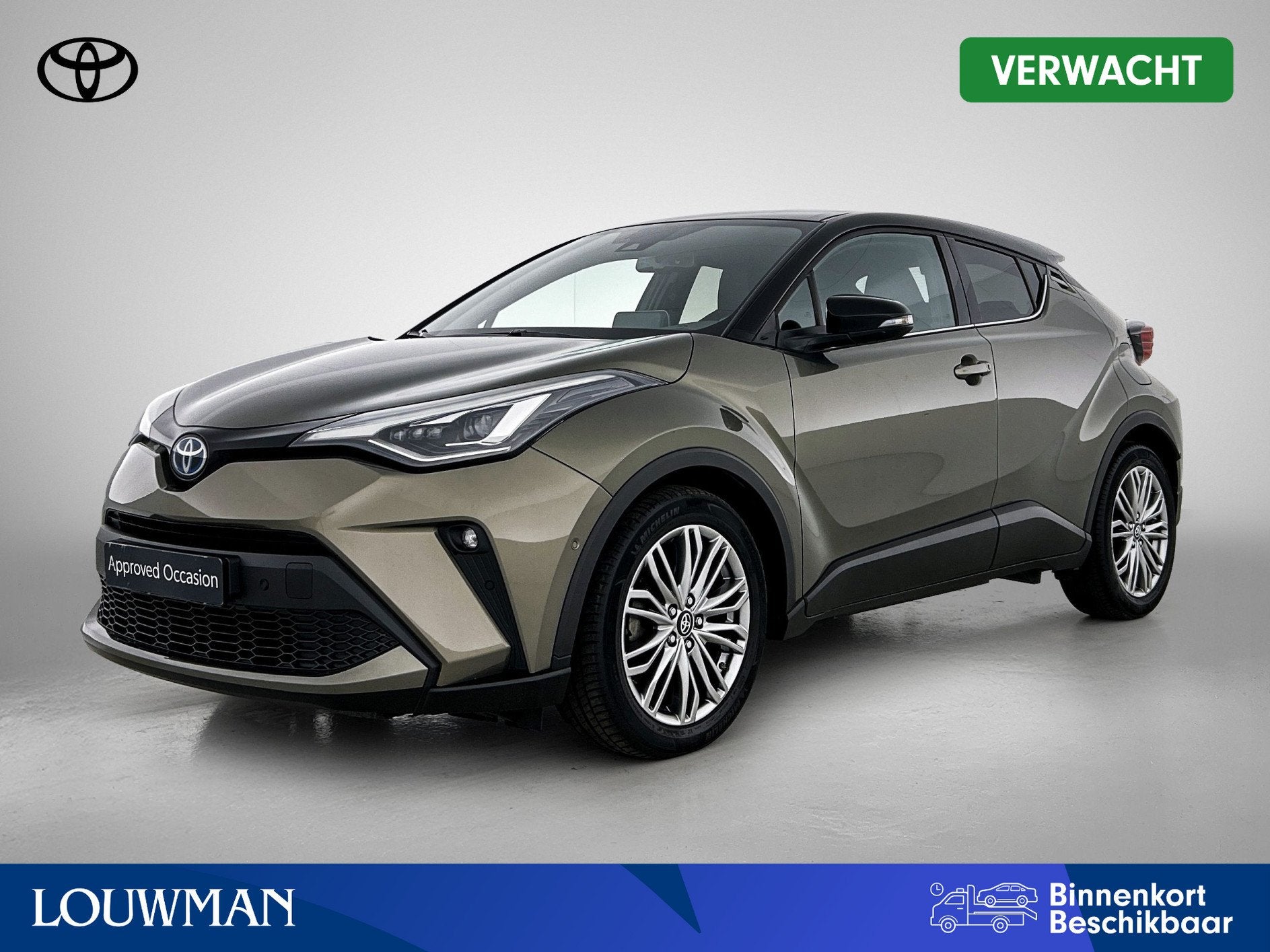 Toyota C-HR 2.0 Hybrid Executive Leder Pack | BTW voertuig |, Auto's, 4 cilinders, Leder, Bedrijf, 19 km/l
