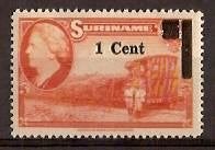 Suriname NVPH nr 284 postfris Hulpuitgifte 1950, Ophalen of Verzenden, Postfris