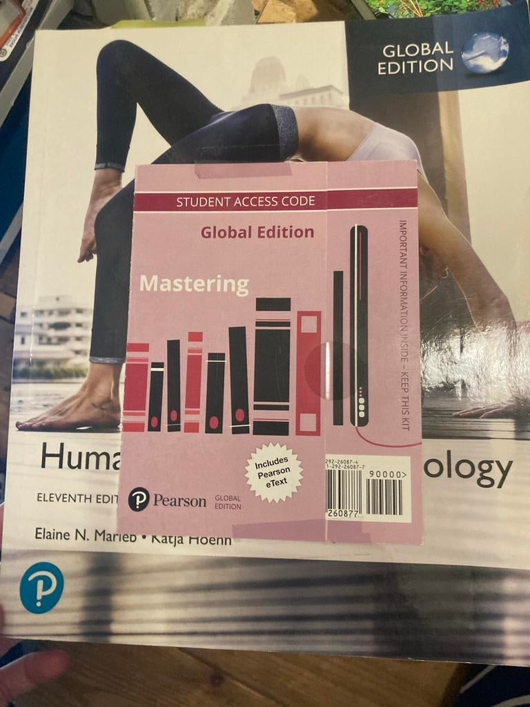 Human Anatomy & Physiology Global Edition - 11e, Boeken, Studieboeken en Cursussen, Ophalen of Verzenden, Beta, Zo goed als nieuw