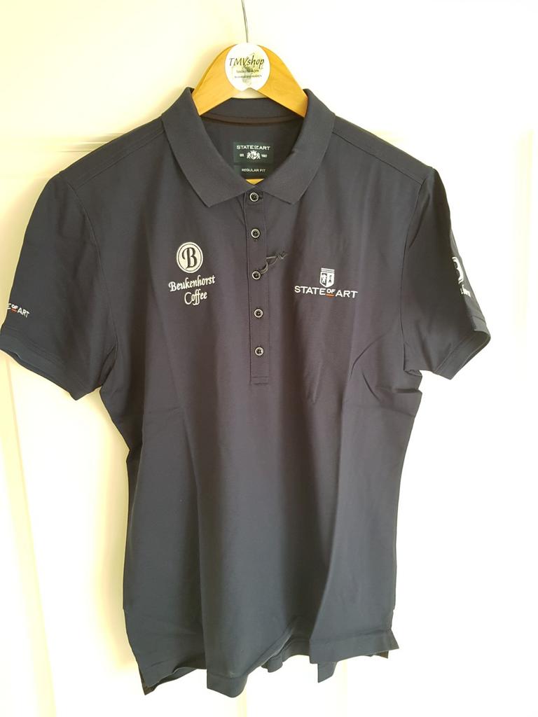 Dames poloshirt werkshirt beukenhorst koffie, Blauw, Maat 46/48 (XL) of groter, Nieuw, Ophalen of Verzenden