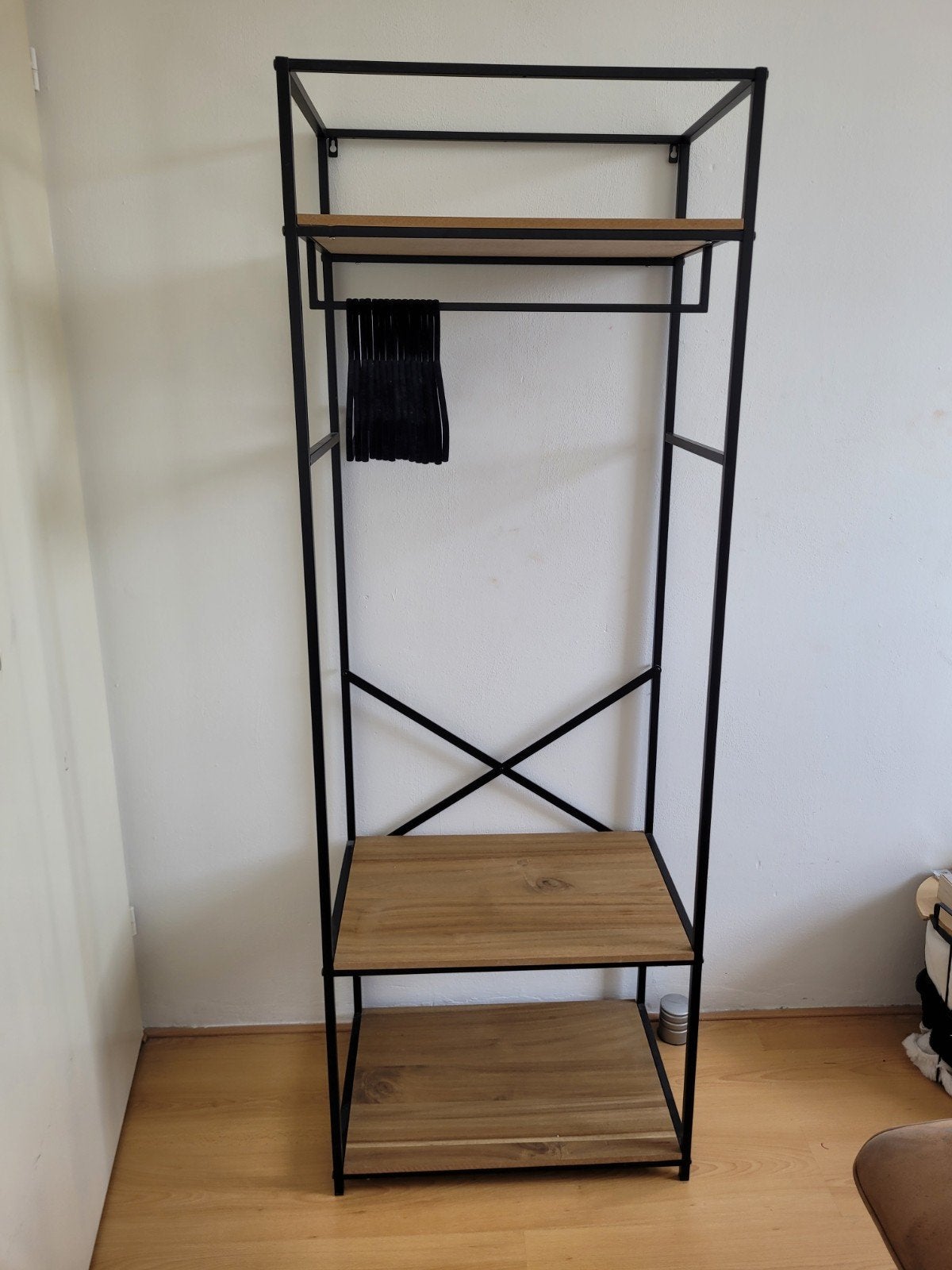 Kleding kast/rek met planken - moet snel weg!, Met plank(en), 50 tot 100 cm, Zo goed als nieuw, 25 tot 50 cm