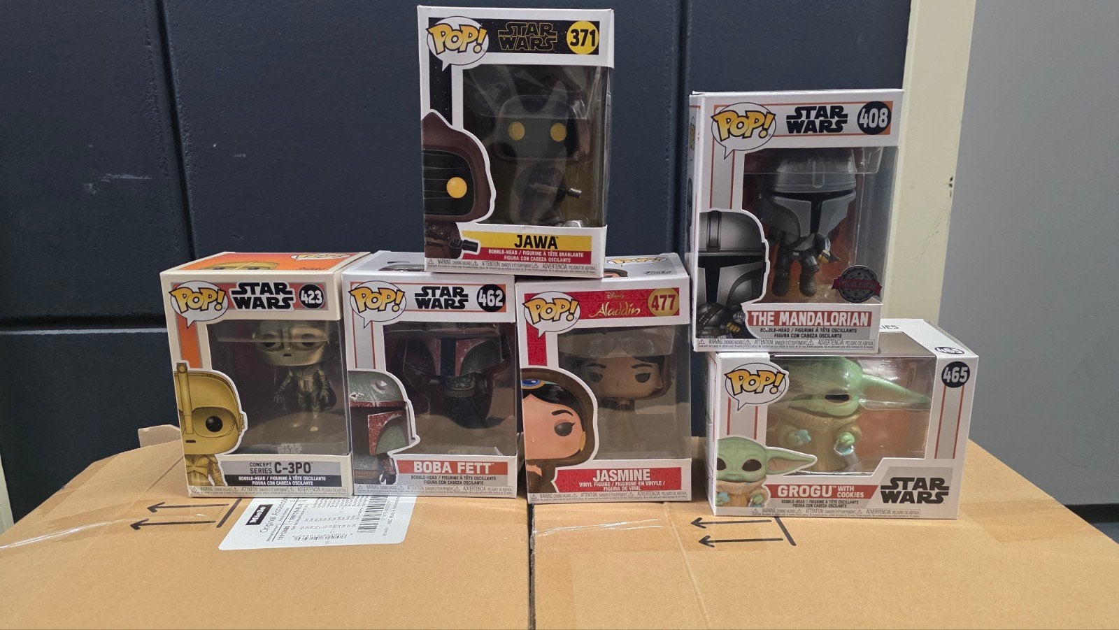 Nieuwe, ongeopende Funko Pop! Star Wars figuren, Verzenden, Nieuw
