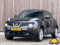 Nissan Juke 1.6 2011 Bruin, Auto's, Nissan, 1250 kg, Zwart, 4 cilinders, Bruin