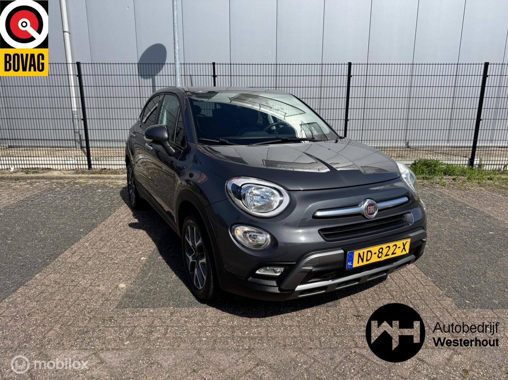 Fiat 500 X CROSS 1.4 Turbo MultiAir NWE APK|PANORAMADAK|NAVI, Voorwielaandrijving, Gebruikt, 4 cilinders, Met garantie (alle)