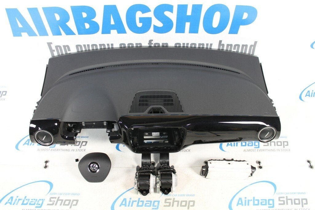 Airbag set - Dashboard zwart Volkswagen Up facelift 2016-...