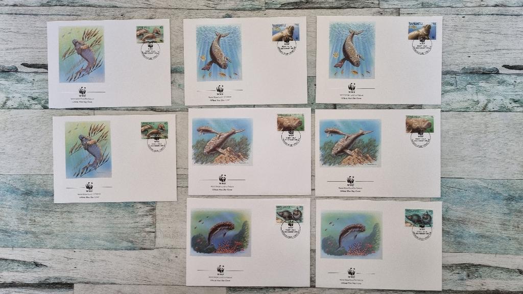 WWF Official First Day Cover 109 stuks (zie foto's), Postzegels en Munten, Postzegels | Eerstedagenveloppen, Ophalen of Verzenden