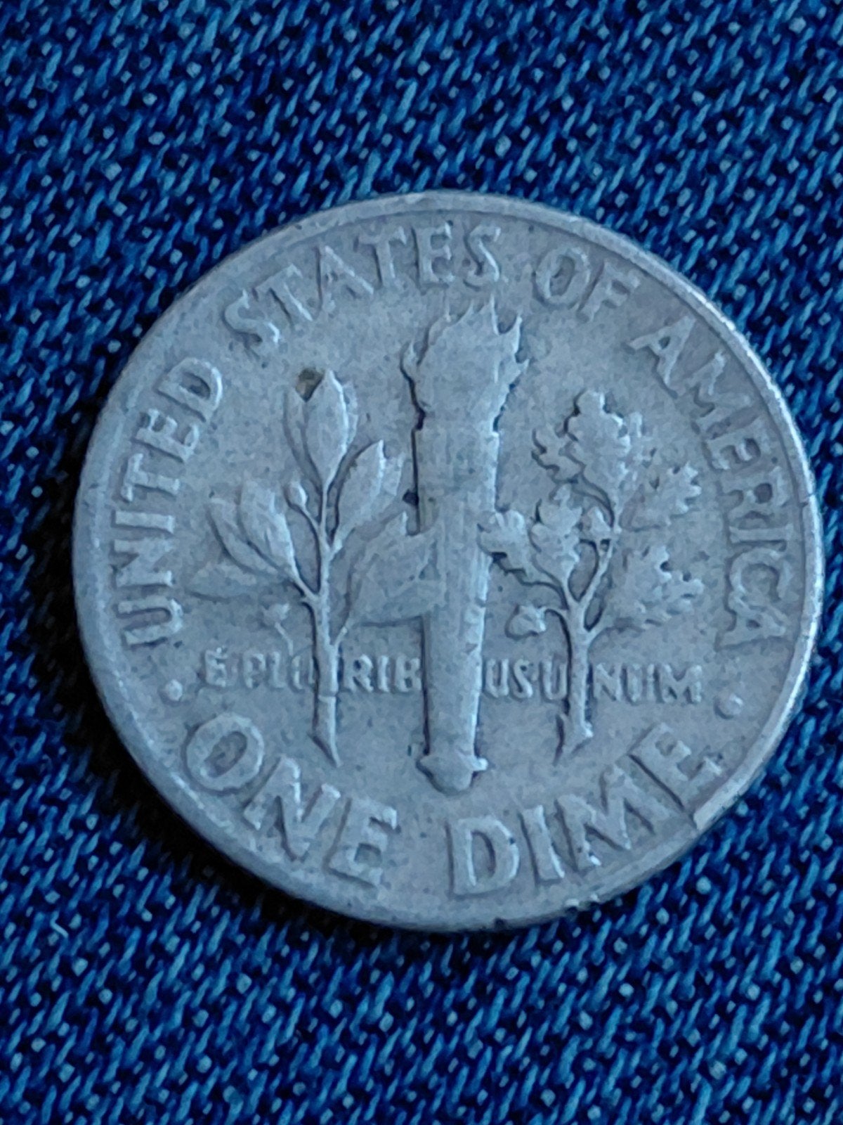Amerika 1 "Roosevelt" Dime 1952 - Zilver, Ophalen of Verzenden, Overige landen, Losse munt, Zilver