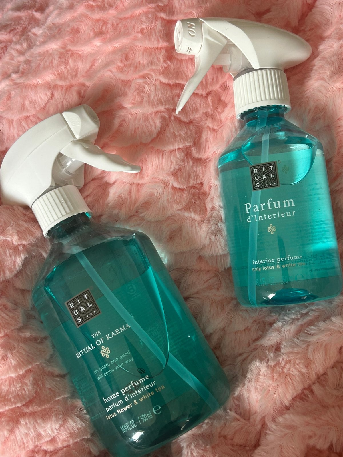 Ritual of Karma interieurspray setje 500/250ml, Ophalen of Verzenden, Nieuw