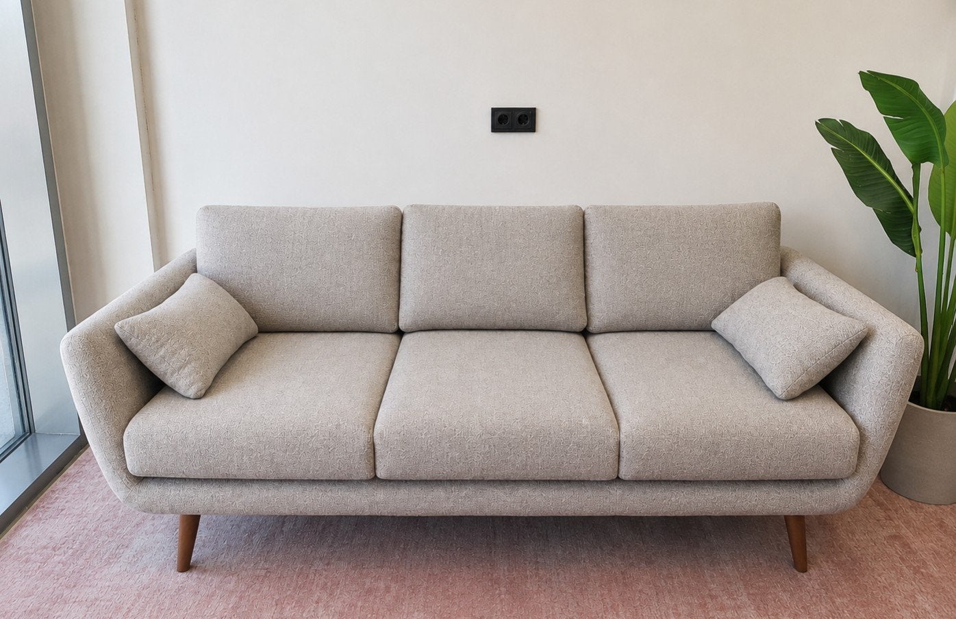 NIEUW - 3-zitsbank 'Sigrid' - Sofacompany, Ophalen, 75 tot 100 cm, Stof, Driepersoons