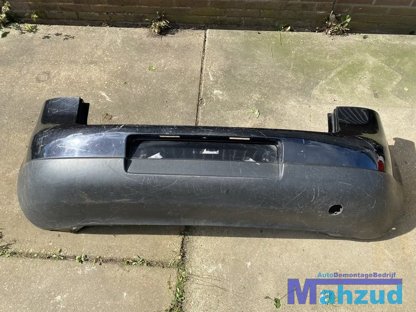 VW GOLF 5 ZWART Achterbumper 2003-2009, Gebruikt, Volkswagen, Volkswagen AG, Achter