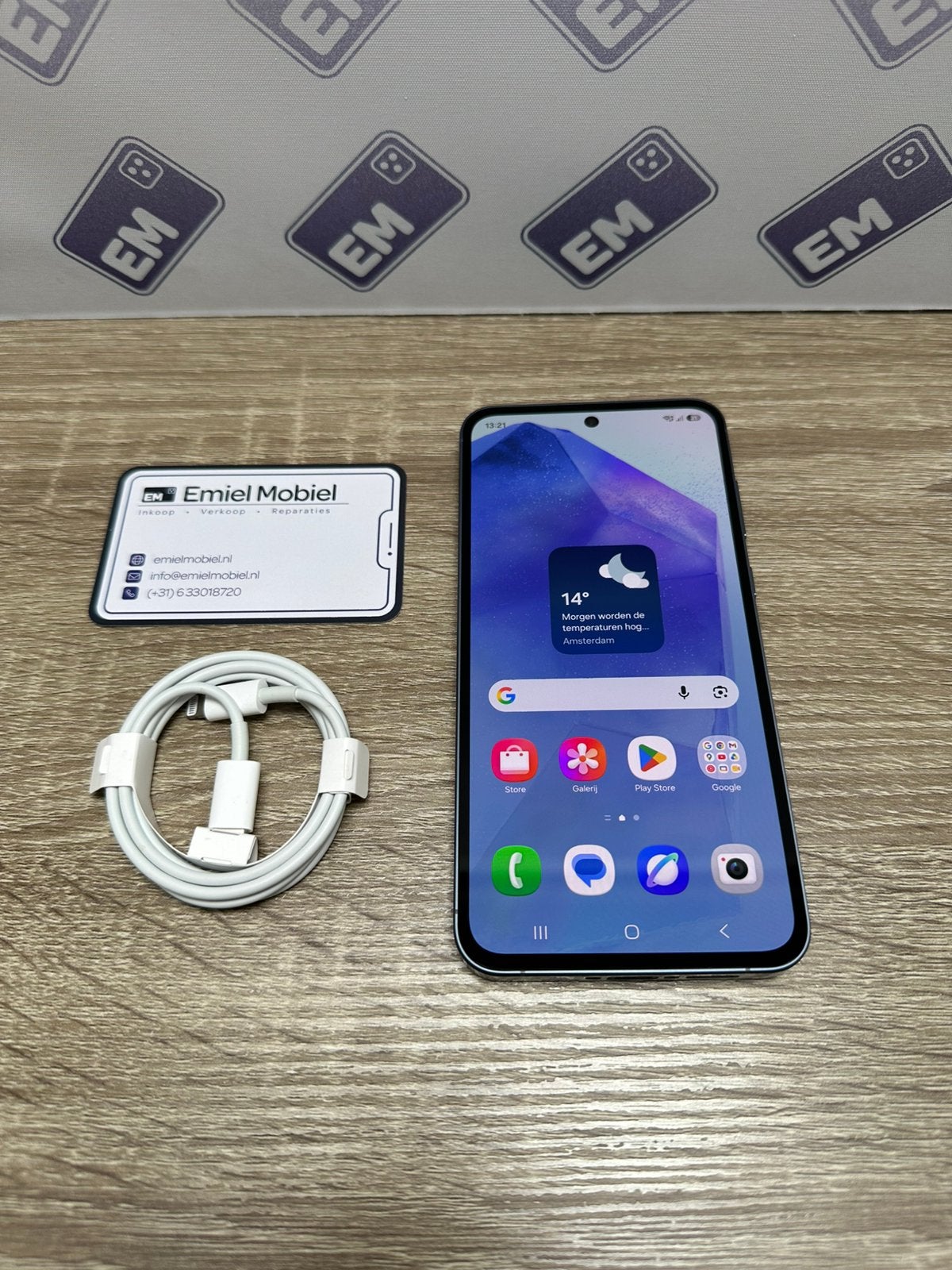Samsung Galaxy A55 5G - 128GB / garantie, Zwart, Ophalen of Verzenden, Zo goed als nieuw, Zonder simlock
