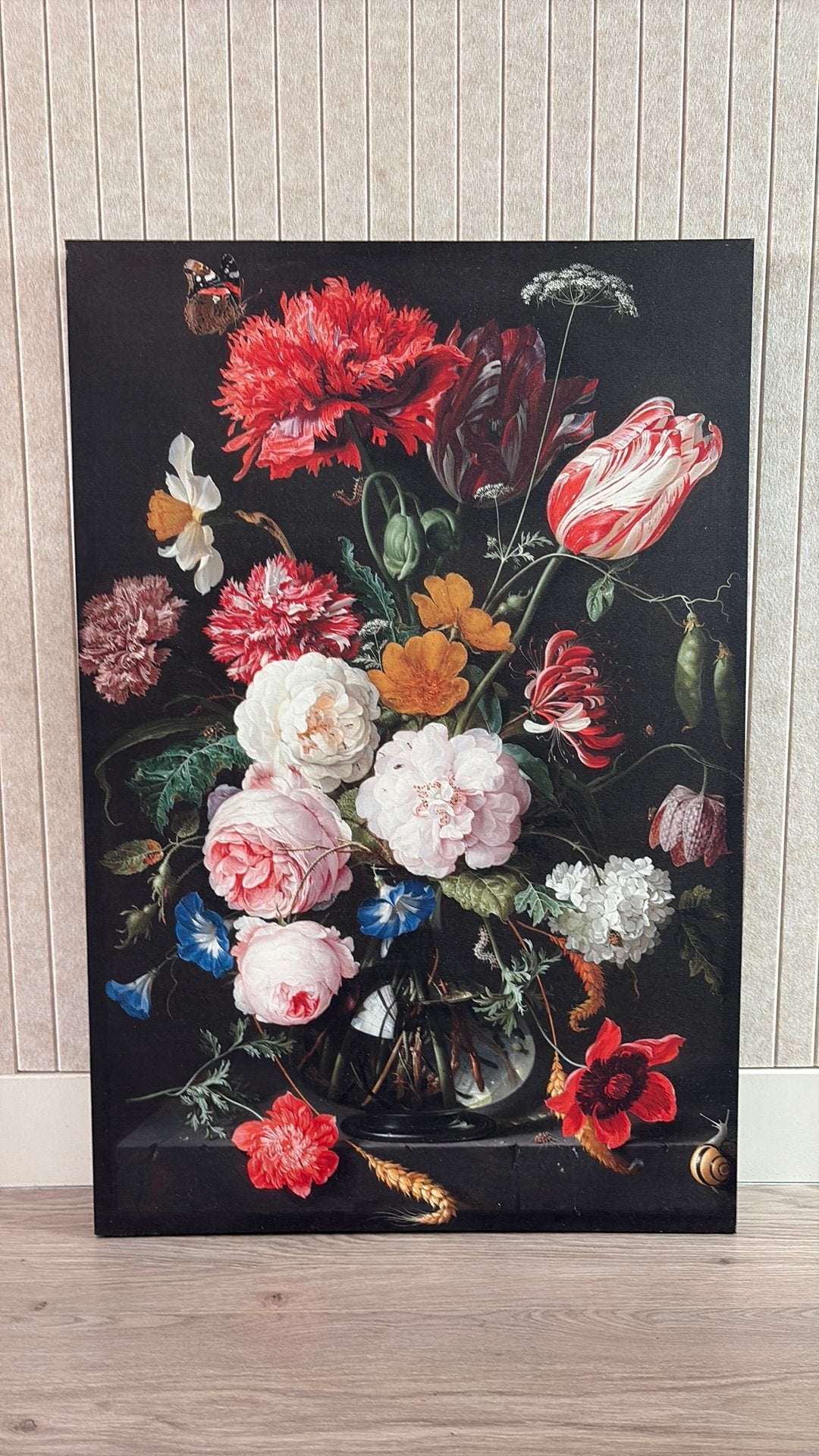 Schilderij canvas stilleven Bloemen Jan Davidsz. de Heem, Ophalen, Gebruikt, Print, 75 – 100