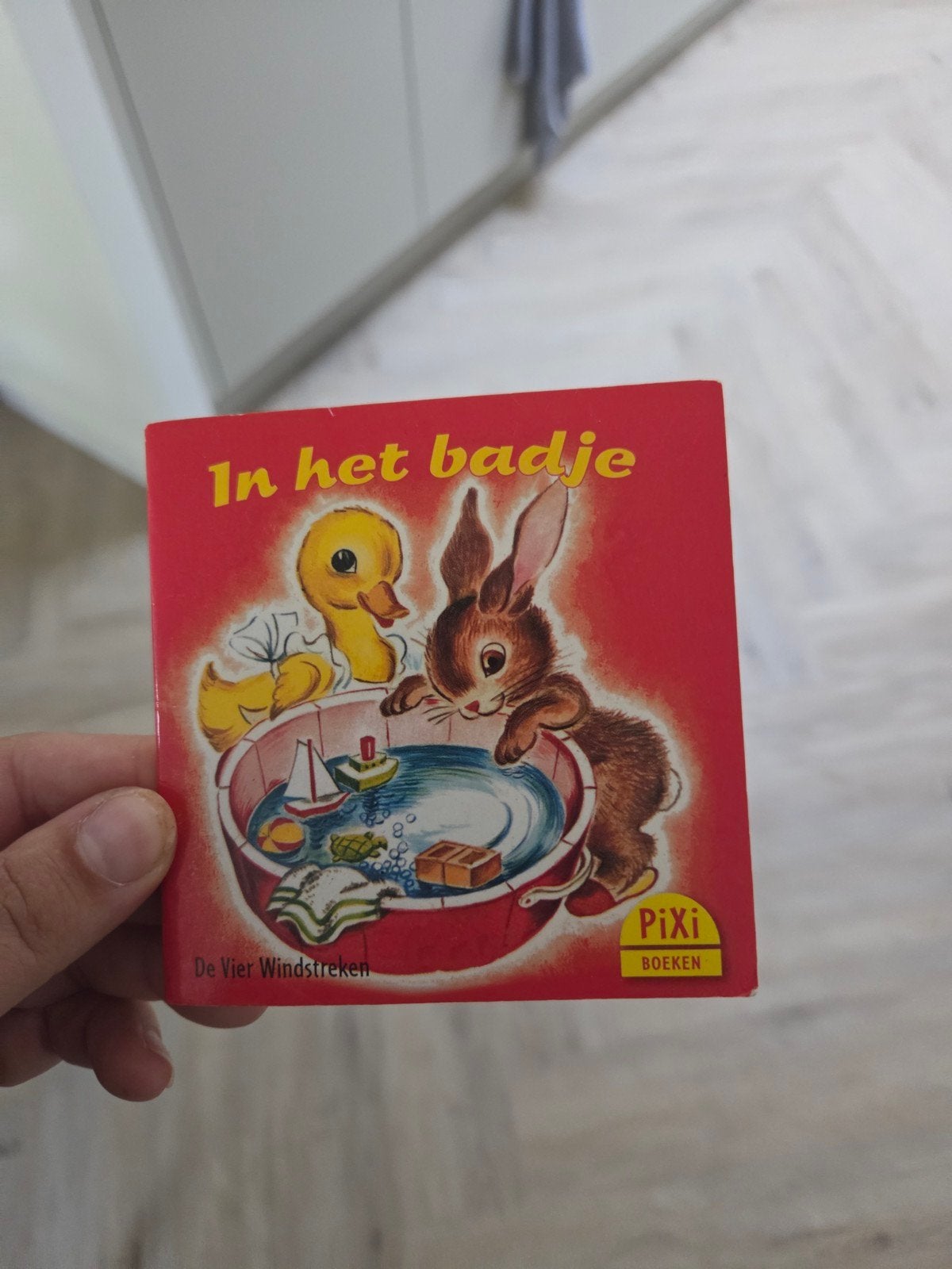 Leuk Pixi boekje 'In het badje' - Zo goed als nieuw, Ophalen of Verzenden, Zo goed als nieuw