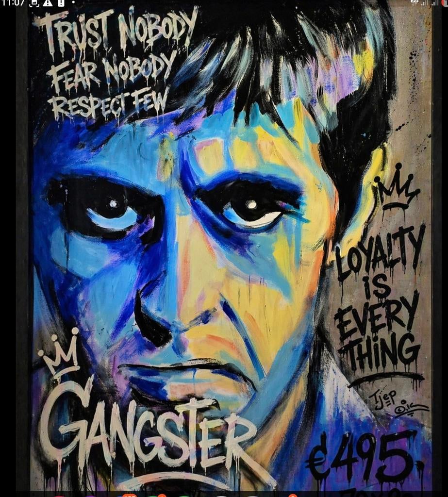 GangSTER ENERGY ON THE WALL
Handgeschilderd origineel
70  9, Ophalen of Verzenden