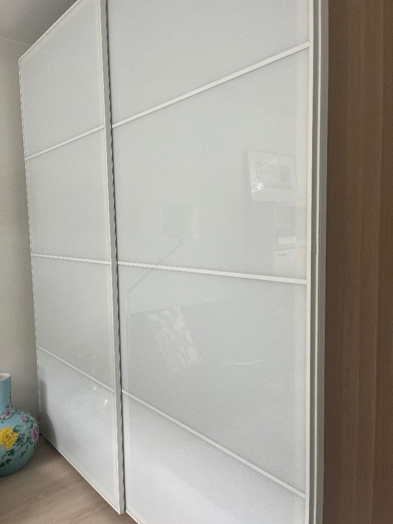 NIEUWE PAX / AULI kledingkast 200x 58 x 2.36 ongebruikt, 200 cm of meer, Zo goed als nieuw, Glas, 200 cm of meer