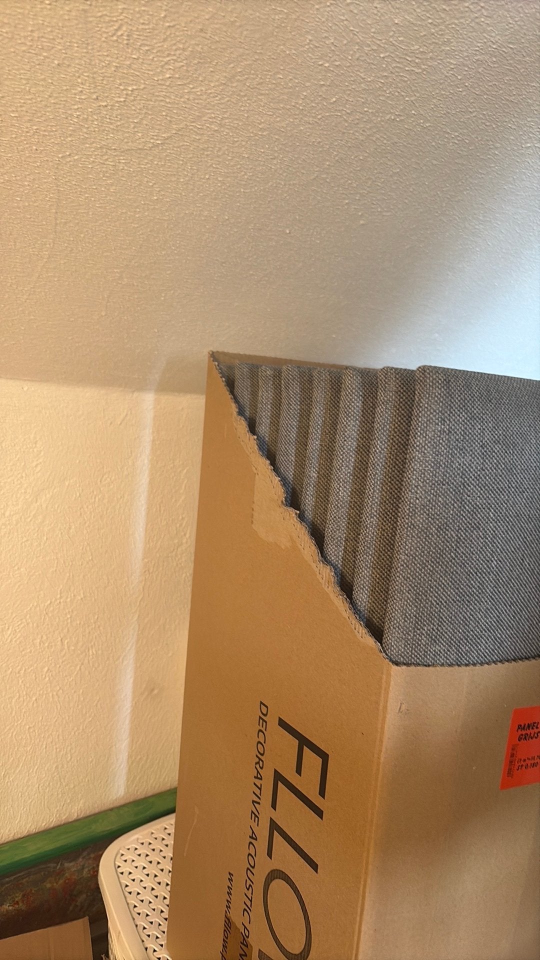 Grijze panelen 30-60 cm, Ophalen of Verzenden, Zo goed als nieuw, Doos, Minder dan 35 cm