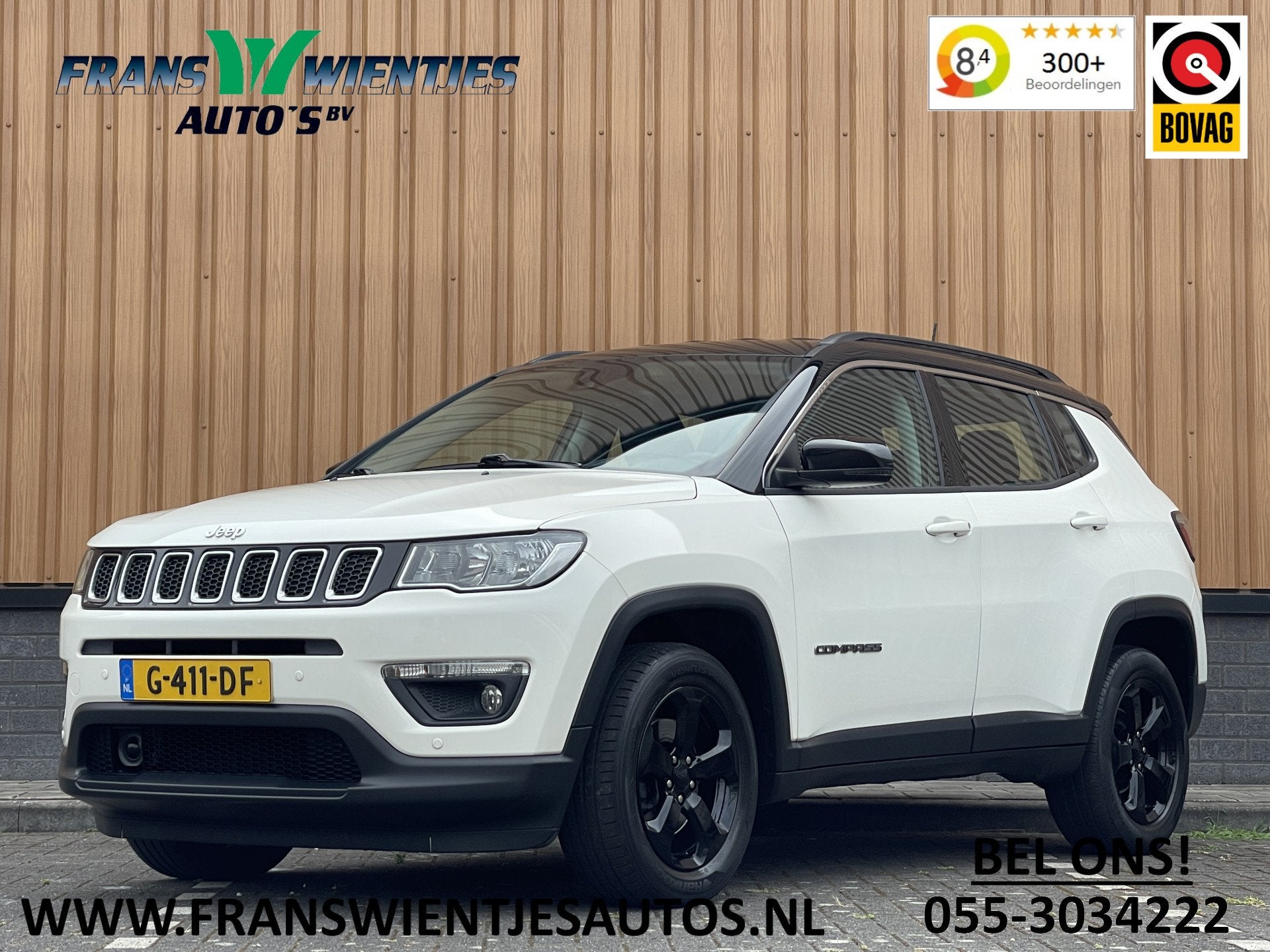 Jeep Compass 1.4 MultiAir Longitude | Apple Carplay | Origin, Auto's, Jeep, Voorwielaandrijving, 450 kg, Gebruikt, 4 cilinders
