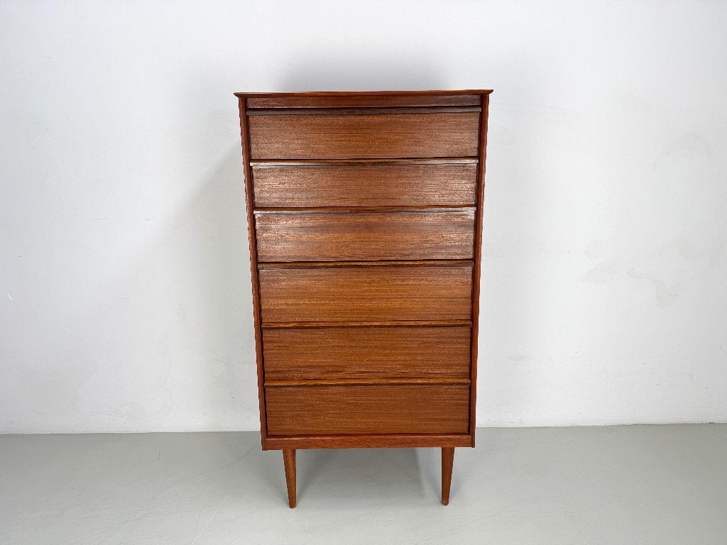 Vintage ladekast Austinsuite., Zo goed als nieuw, 3 of 4 laden, Minder dan 100 cm, 25 tot 50 cm