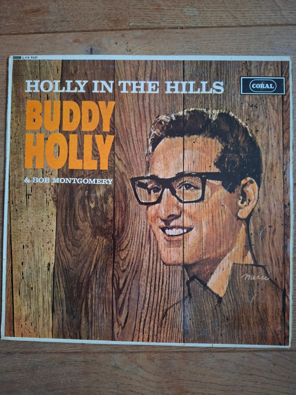 Buddy Holly & Bob Montgomery - Holly in the Hills LP (1965), Cd's en Dvd's, Vinyl | Pop, Gebruikt, Originele persing, Ophalen of Verzenden