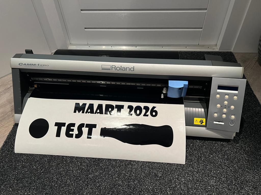 Snijplotter Roland CAMM-1 GX-24, incl. software en snijfolie, Computers en Software, Printers, Ophalen, Gebruikt, Overige technieken