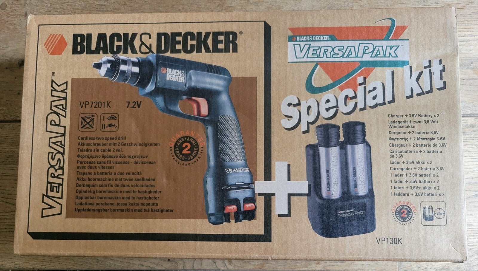 Black & Decker Versapak Special Kit VP7201K (7.2V) NIEUWOUD, Ophalen of Verzenden