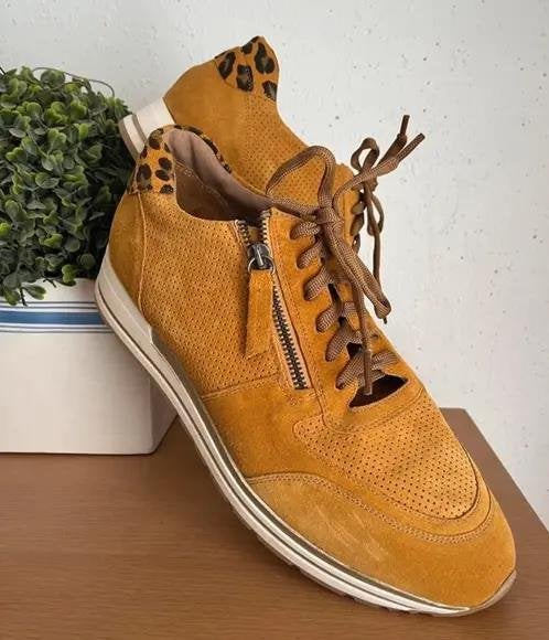 Manfield suède sneakers maat 41 [v], Overige kleuren, Nieuw, Ophalen of Verzenden, Sneakers of Gympen